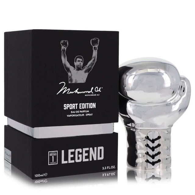 Muhammad Ali Legend Round 1 by Muhammad Ali Eau De Parfum Spray (Sport Edition) 3.3 oz for Men - The Melanated's Fundamentals