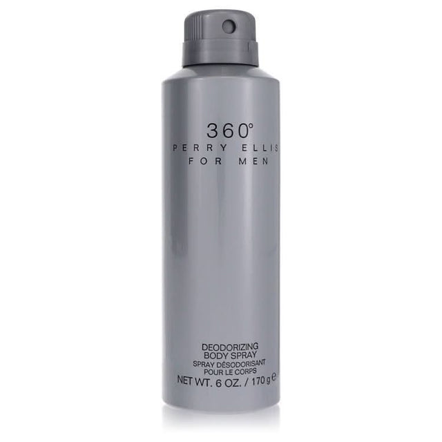 Perry Ellis 360 by Perry Ellis Body Spray 6 oz for Men - The Melanated's Fundamentals