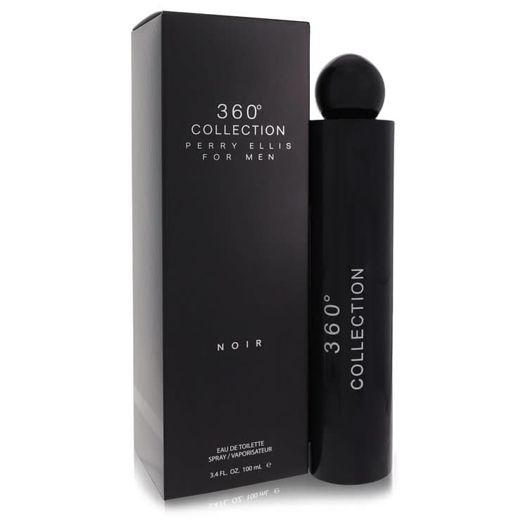 Perry Ellis 360 Collection Noir by Perry Ellis Eau De Toilette Spray 3.4 oz for Men - The Melanated's Fundamentals