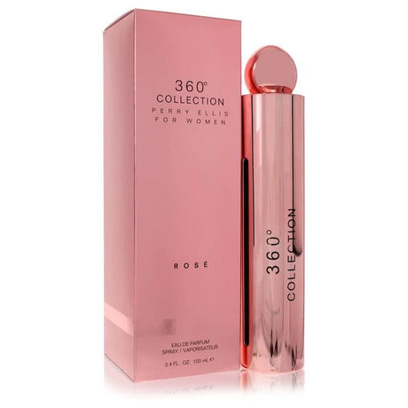 Perry Ellis 360 Collection Rose by Perry Ellis Eau De Parfum Spray 3.4 oz for Women - The Melanated's Fundamentals