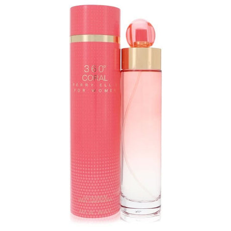 Perry Ellis 360 Coral by Perry Ellis Eau De Parfum Spray for Women - The Melanated's Fundamentals