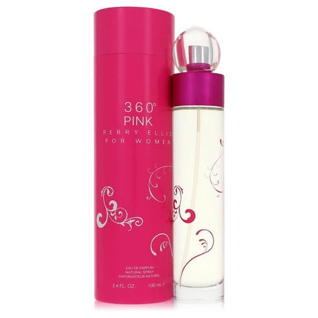 Perry Ellis 360 Pink by Perry Ellis Eau De Parfum Spray 3.4 oz for Women - The Melanated's Fundamentals