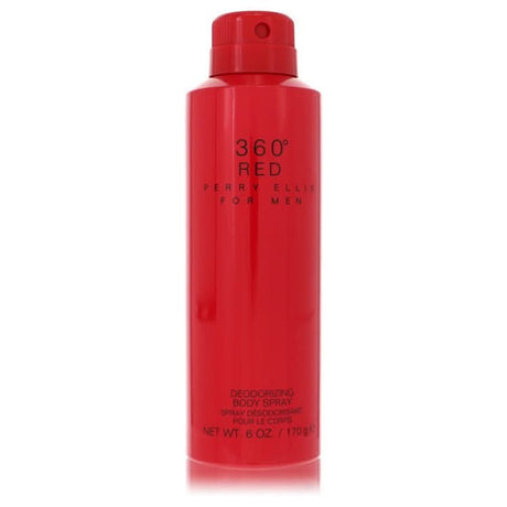 Perry Ellis 360 Red by Perry Ellis Body Spray 6.8 oz for Men - The Melanated's Fundamentals
