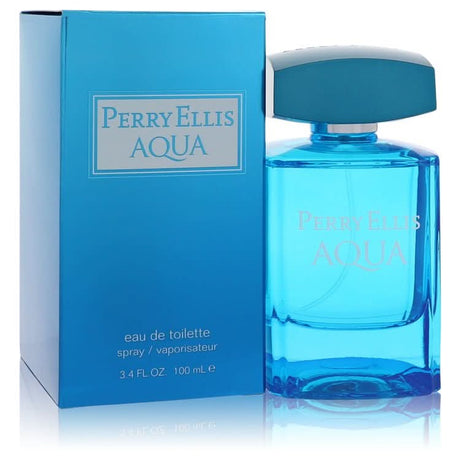 Perry Ellis Aqua by Perry Ellis Eau De Toilette Spray 3.4 oz for Men - The Melanated's Fundamentals