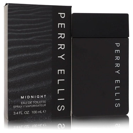 Perry Ellis Midnight by Perry Ellis Eau De Toilette Spray 3.4 oz for Men - The Melanated's Fundamentals