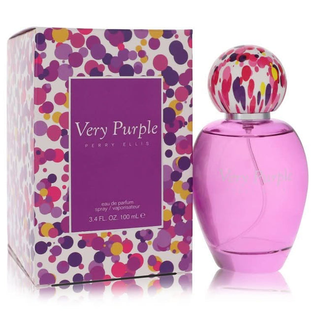 Perry Ellis Very Purple by Perry Ellis Eau De Parfum Spray 3.4 oz for Women - The Melanated's Fundamentals
