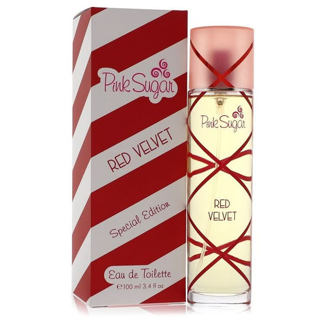 Pink Sugar Red Velvet by Aquolina Eau De Toilette Spray 3.4 oz for Women - The Melanated's Fundamentals