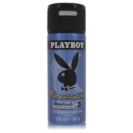 Playboy King of The Game by Playboy Deodorant Spray 5 oz for Men - The Melanated's Fundamentals