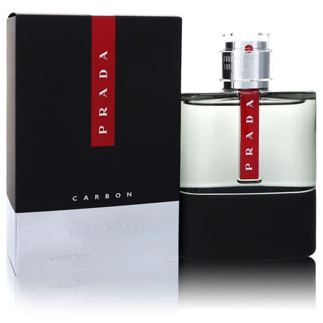 Prada Luna Rossa Carbon by Prada Eau De Toilette Spray 5.1 oz for Men - The Melanated's Fundamentals