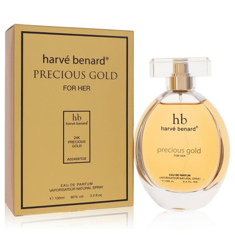 Precious Gold by Harve Benard Eau De Parfum Spray 3.4 oz for Women - The Melanated's Fundamentals