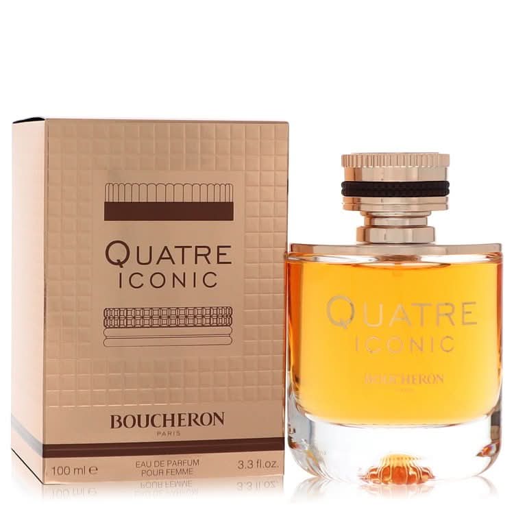 Quatre Iconic by Boucheron Eau De Parfum Spray 3.3 oz for Women - The Melanated's Fundamentals