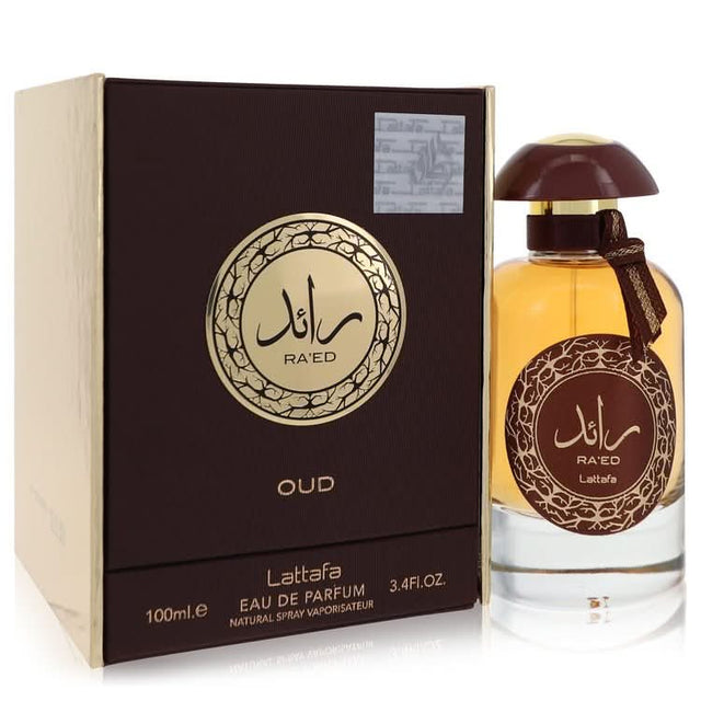 Raed Oud by Lattafa Eau De Parfum Spray (Unisex) 3.4 oz for Women - The Melanated's Fundamentals