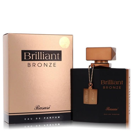 Rasasi Brillant Bronze by Rasasi Eau De Parfum Spray (Unisex) 3.3 oz for Men - The Melanated's Fundamentals