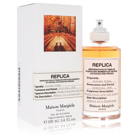 Replica Autumn Vibes by Maison Margiela Eau De Toilette Spray (Unisex) 3.4 oz for Women - The Melanated's Fundamentals