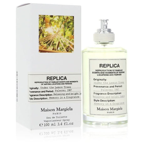 Replica Under The Lemon Trees by Maison Margiela Eau De Toilette Spray (Unisex) 3.4 oz for Women - The Melanated's Fundamentals