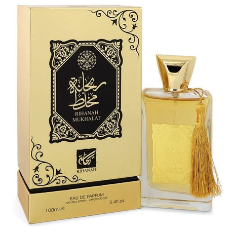 Rihanah Mukhalat by Rihanah Eau De Parfum Spray (Unisex) 3.4 oz for Women - The Melanated's Fundamentals