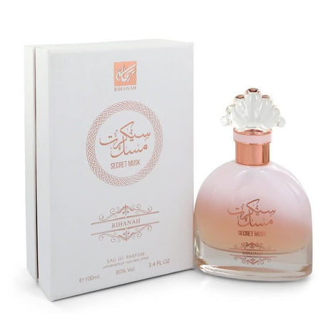 Rihanah Secret Musk by Rihanah Eau De Parfum Spray 3.4 oz for Women - The Melanated's Fundamentals