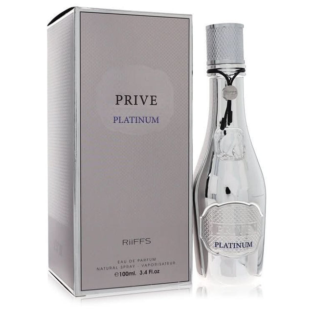 Riiffs Prive Platinum by Riiffs Eau De Parfum Spray 3.4 oz for Men - The Melanated's Fundamentals