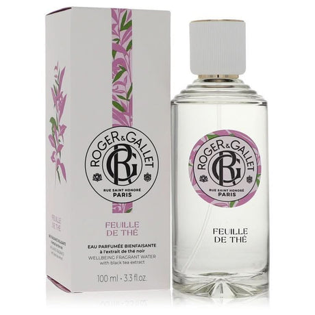Roger & Gallet Feuille De The by Roger & Gallet Fresh Fragrant Water Spray (Unisex) 3.3 oz for Women - The Melanated's Fundamentals
