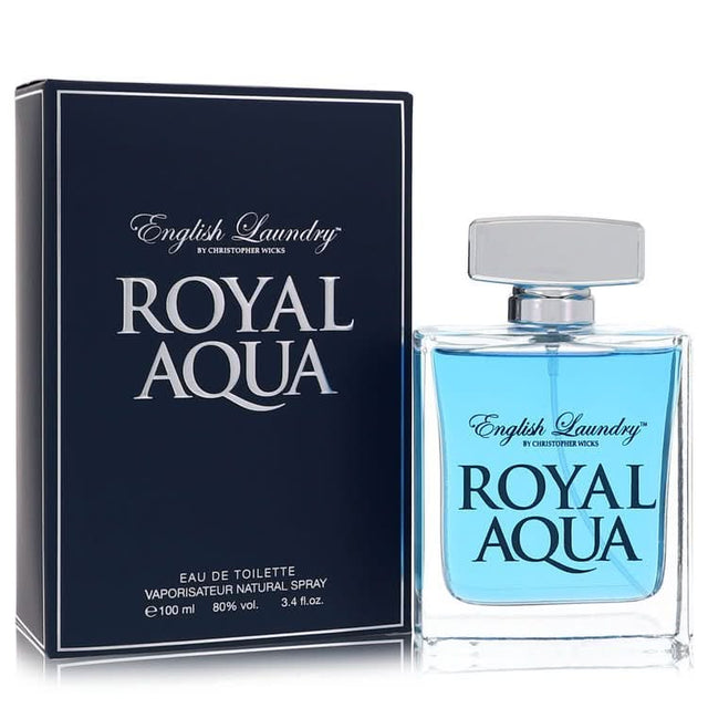 Royal Aqua by English Laundry Eau De Toilette Spray 3.4 oz for Men - The Melanated's Fundamentals