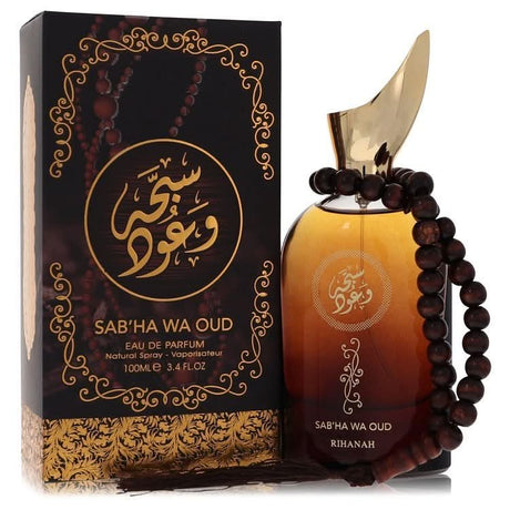 Sabha Wa Oud by Rihanah Eau De Parfum Spray (Unisex) 3.4 oz for Men - The Melanated's Fundamentals