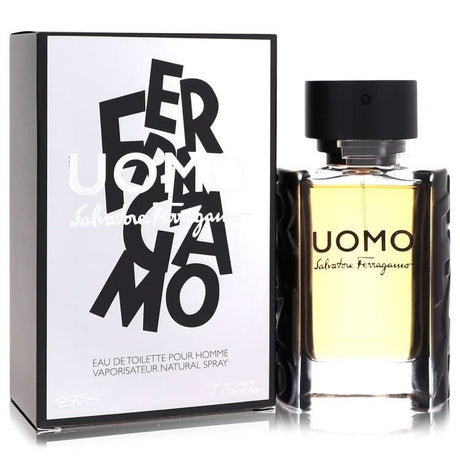 Salvatore Ferragamo Uomo by Salvatore Ferragamo Eau De Toilette Spray for Men - The Melanated's Fundamentals
