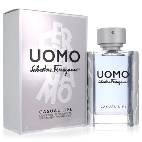 Salvatore Ferragamo Uomo Casual Life by Salvatore Ferragamo Eau De Toilette Spray for Men - The Melanated's Fundamentals