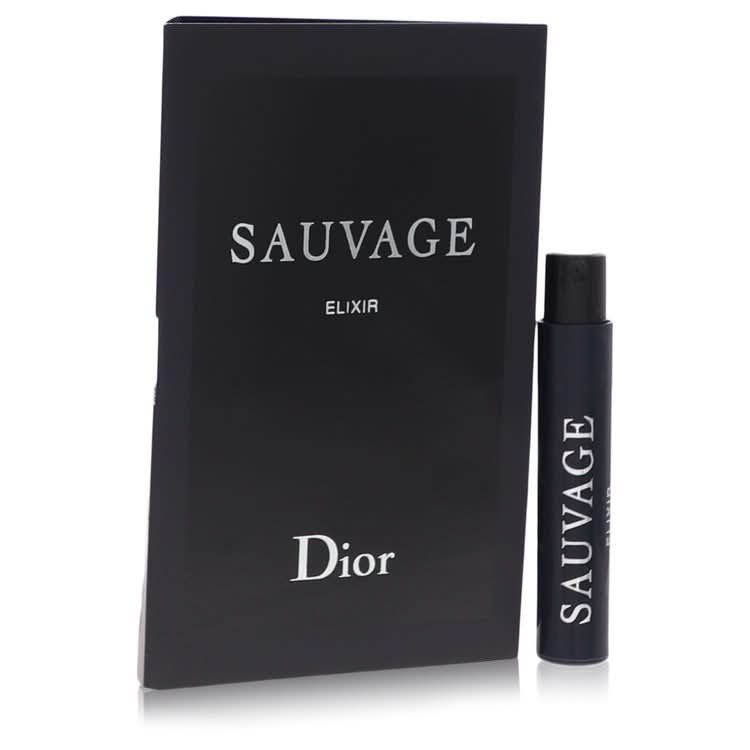 Sauvage Elixir by Christian Dior Vial (sample) .03 oz for Men - The Melanated's Fundamentals