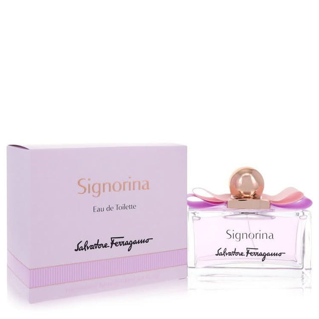 Signorina by Salvatore Ferragamo Eau De Toilette Spray for Women - The Melanated's Fundamentals