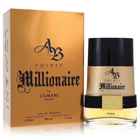 Spirit Millionaire by Lomani Eau De Toilette Spray for Men - The Melanated's Fundamentals