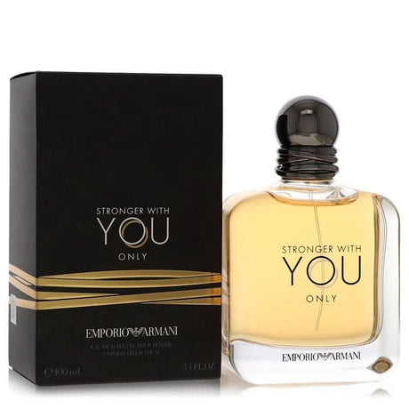 Stronger With You Only by Giorgio Armani Eau De Toilette Spray 3.4 oz for Men - The Melanated's Fundamentals