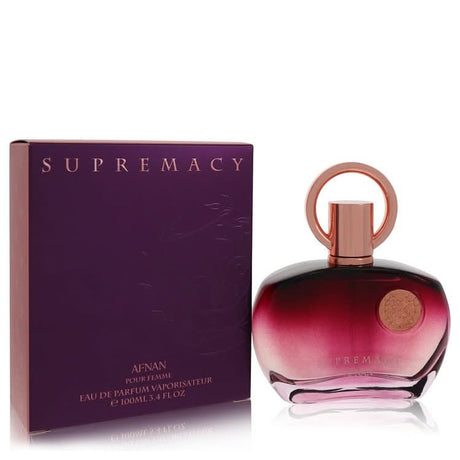 Supremacy Pour Femme by Afnan Eau De Parfum Spray 3.4 oz for Women - The Melanated's Fundamentals