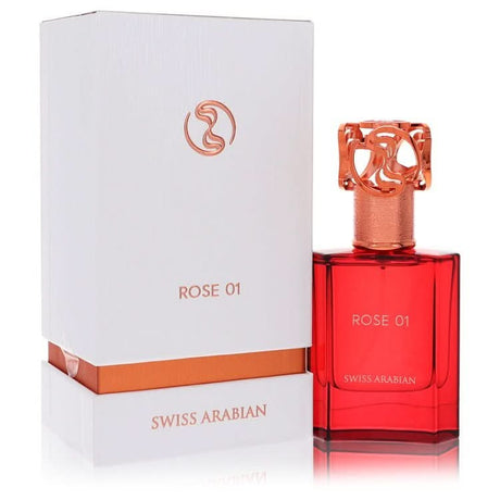 Swiss Arabian Rose 01 by Swiss Arabian Eau De Parfum Spray 1.7 oz for Men - The Melanated's Fundamentals