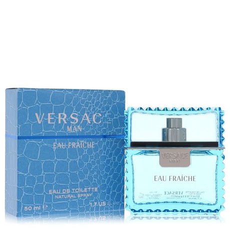 Versace Man by Versace Eau Fraiche Eau De Toilette Spray for Men - The Melanated's Fundamentals