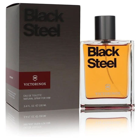 Victorinox Black Steel by Victorinox Eau De Toilette Spray 3.4 oz for Men - The Melanated's Fundamentals