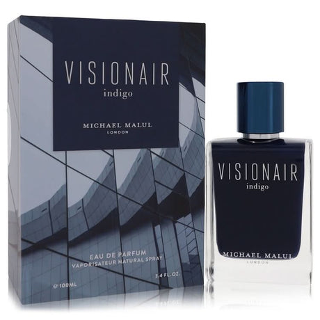 Visionair Indigo by Michael Malul Eau De Parfum Spray 3.4 oz for Men - The Melanated's Fundamentals
