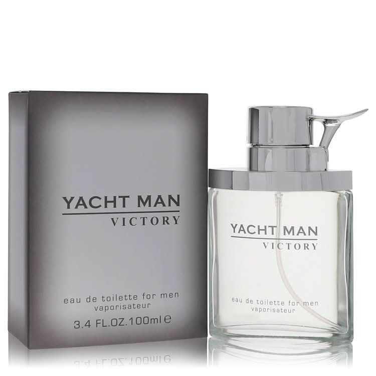 Yacht Man Victory by Myrurgia Eau DE Toilette Spray 3.4 oz for Men - The Melanated's Fundamentals