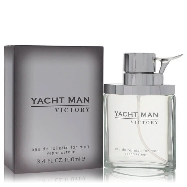 Yacht Man Victory by Myrurgia Eau DE Toilette Spray 3.4 oz for Men - The Melanated's Fundamentals