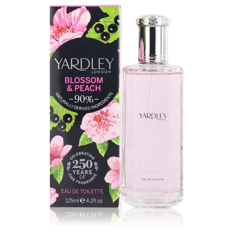 Yardley Blossom & Peach by Yardley London Eau De Toilette Spray 4.2 oz for Women - The Melanated's Fundamentals