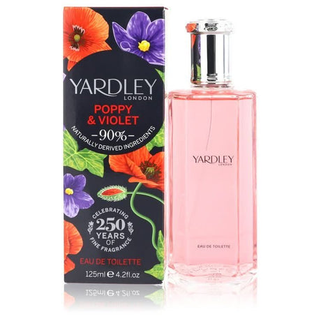 Yardley Poppy & Violet by Yardley London Eau De Toilette Spray 4.2 oz for Women - The Melanated's Fundamentals